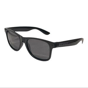 80Eighty Men’s Black Round Polarized Sunglasses